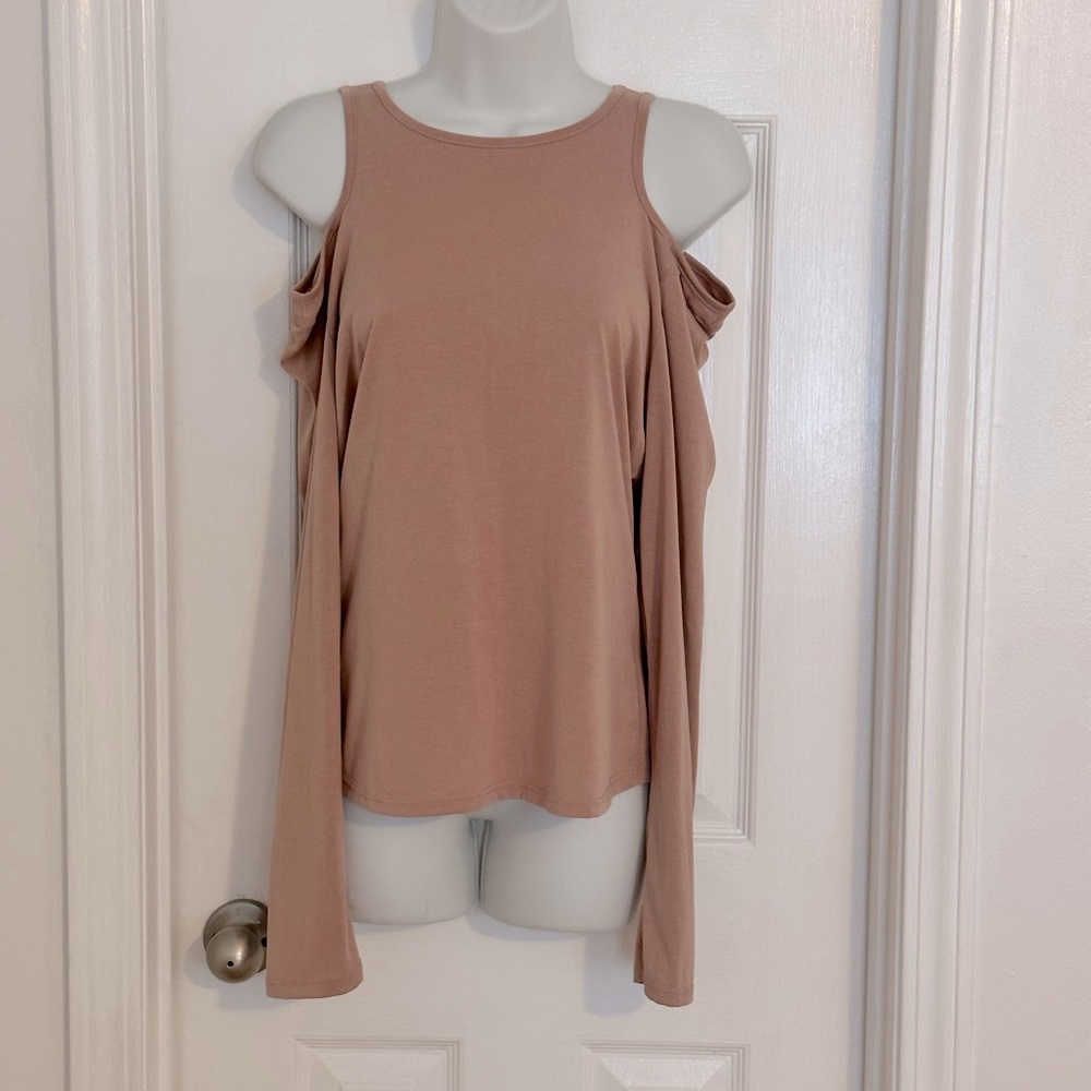 Harlowe & Graham Cold Shoulder Top